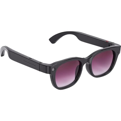Lunettes Intelligentes IA Caméra 8MP Traduction Temps Réel Prise de Photos Enregistrement Vidéo Bluetooth Musique Appels Lunettes Intelligentes pour