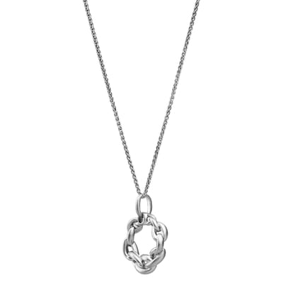 Orphelia 'Estelle' Dames 925 Sterling Zilveren Ketting met Hanger - Zilver ZH-7516