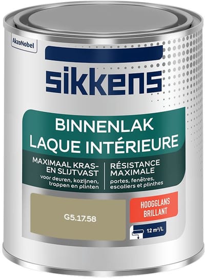 Sikkens - Binnenlak Hoogglans - G5.17.58 - Mengverf - 750 Ml