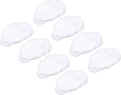 Vervangingspads Stoomreiniger - Microvezeldoeken Sets - Efficiënt Reinigen - Wasbaar Herbruikbaar - 8 Stuks Pakket