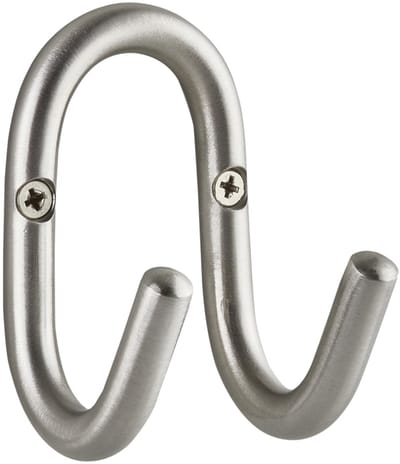 SOTECH jashaak FARA 88 x 51 mm echt roestvrij staal geborstelde jashaak wandhaak jashaak hanger