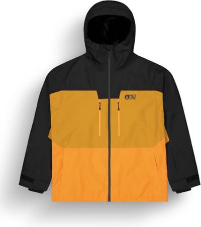 Picture Object Wintersportjas Heren Black Honey Carrot L