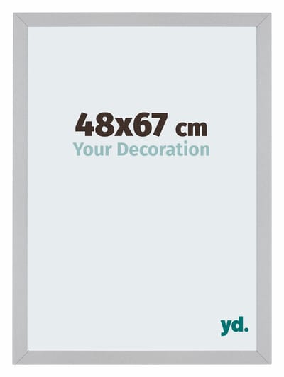 Your Decoration - Puzzellijst 48x67 cm - Zilver Mat - Puzzellijst 500-1000 stukjes - MDF Fotolijst - Mura