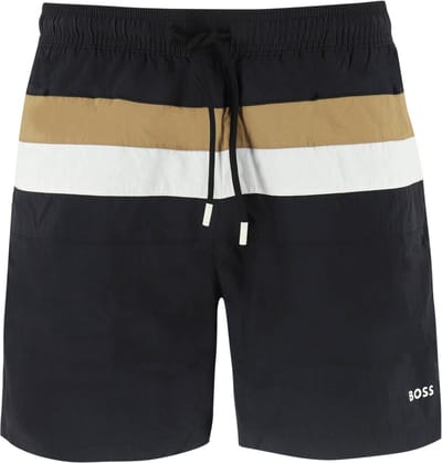 BOSS Louis Swim Shorts - Zwart- Heren, Zwart XXL