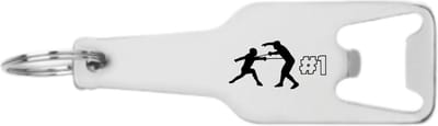 Akyol - schermen flesopener - Sport - familie vrienden - cadeau - 105 x 25mm