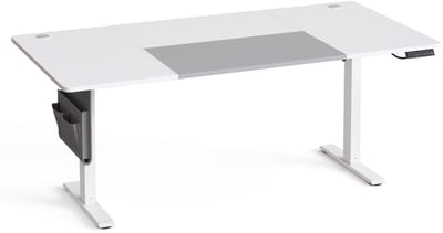 SONGMICS - Zit Sta Bureau - Elektrisch - 180 x 80 cm - Geheugenfunctie - USB-C Aansluiting