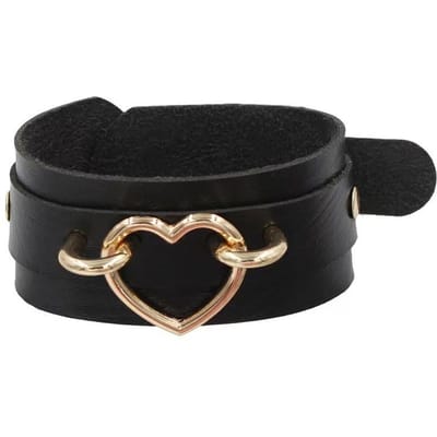 Halloween Punk Gothic Schedel Klinknagel Armband, Draag Rock Jurk Voor Dagelijkse Feestdagen, Valentijnsdag Cadeaus black