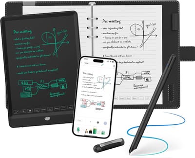 CLVP® Digitaal Notitieblok - Paper Tablet - Schrijftablet voor Volwassenen