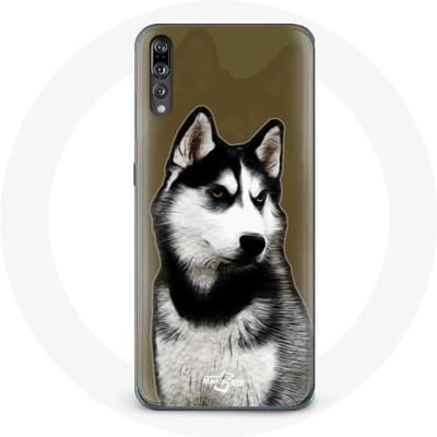 Coque pour Huawei P20 Husky de Sibérie