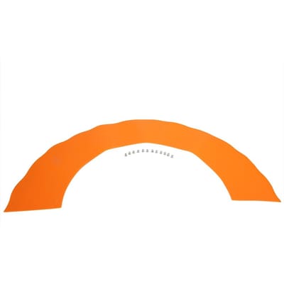 Pare-éclaboussures ménager antiadhésif réglable Kit déflecteur barrière à huile Fournitures de cuisine Orange orange