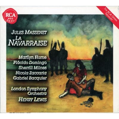 CD JULES MASSENET, HENRY LEWIS, LONDEN - Massenet: La Navarraise  74321501672 RCA Victor Red  1998 Europa Klassiek Gebruikt