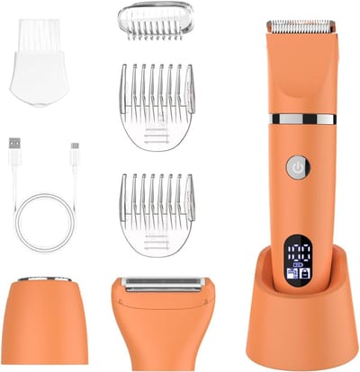 SCH® Bikinitrimmer - Trimmer - Oranje - ‎ 20cm x 14cm x 6cm