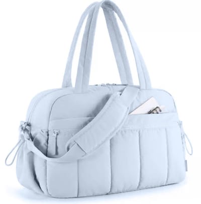 Reistas Handbagage 40x30x20 - Weekendtas dames - handbagage vliegtuig -handbagage tas ryanair transavia - Blauw