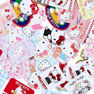 Leuke Hello Kitty Sticker & Koffer Set voor Kinderen