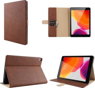 Hoes geschikt voor iPad Pro 11 inch 2020/2021/2022 Hoesje met Opbergvak Standaard Luxe Kunstleer Smart Cover Magnetisch