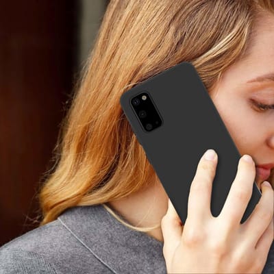 ShieldCase Hoesje geschikt voor Samsung Galaxy S20 Hoesje siliconen - zwart - Duurzaam Telefoonhoesje - Stijlvol en Flexibel Design - Hoogwaardig materiaal