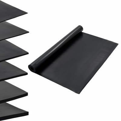 vidaXL - Vloermat - Zwart - 1,2 - x - 5 - m - Rubber