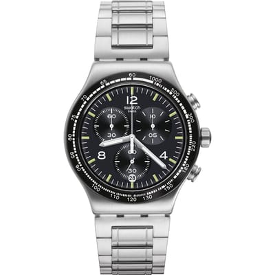 Montre Swatch Yvs444gc Core Night Flight Public Uréthane YVS444GC