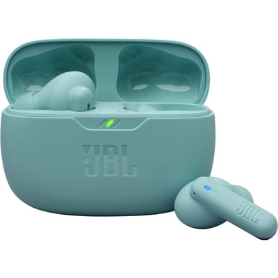 JBL Wave Beam 2 - Draadloze Noise Cancelling Oordopjes - Bluetooth - In-ear - 40 uur batterij - IP54 - Blauw