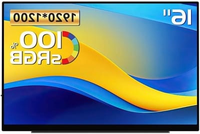 Draagbare Monitor - Extern Scherm - Productief Werken - Full HD Touchscreen - 16-inch Scherm - Zwart