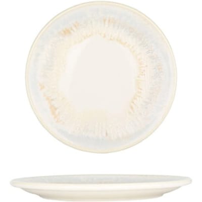 By Bone Dessertbord - Wave - Porselein - 15 cm - set van 6