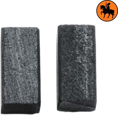 Koolborstelset voor Black & Decker 374455 - 5x5x10mm
