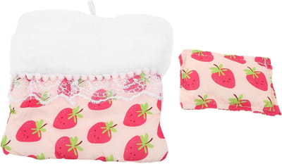 Poppen Slaapzak - Mini Beddengoed - Poppenhuis Decoratie - Zacht Pluche Materiaal - 14.5 cm - Multicolor
