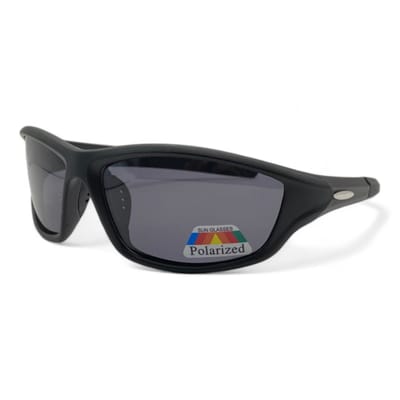 LOUD AND CLEAR® - Zonnebril - Festival Bril - Sport Bril - Heren - Dames - Zwart - Gepolariseerd - Polariserend
