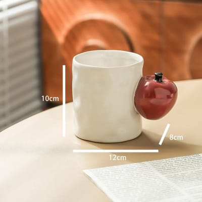 Schattige Bananenpop Mok Keramische Koffiekop Melkkop Handbeschilderde Kop Koppels Set 301-400ml