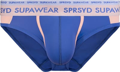 SUPAWEAR Dual Brief Colour Blocked - MAAT S - Heren Ondergoed - Slip voor Man - Mannen Brief