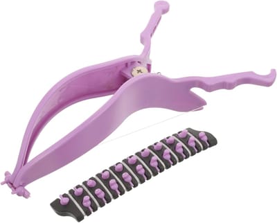 Gezichtshaar Verwijderaar - Epilator Draad - Gezichtsreiniging - Pijnloos Haren Trekken - 16 x 9.5 cm - Paars