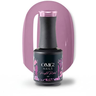 Limea OMG Gellak 117 Purple Rebel 15ml - Gel nagellak - Paarse Gel lak - OMG nails