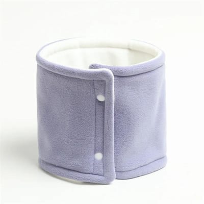Pluche dikke neksjaal dames heren winter gebreide kasjmier-achtige kraag warm houden ringen sjaals buitensport kraag oneindigheidssnood One Size gray