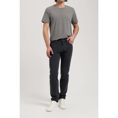 Mud Jeans John Mid Straight Medium Black Größe: W28L34 | Straight Jeans Outlet | Herren | Schwarz