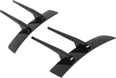 Dailygoods- Bumperspoiler Luxe Uiterlijk - Voorste Bumperluchtdiffuser - Eenvoudige Installatie - Duurzaam ABS-Materiaal - Exacte Vervanging A-Klasse W177 AMG-lijn 2018+ - Modieus Ontwerp - Voorbumper