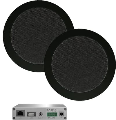AquaSound WMA30-TZ WiFi-Audio versterker 30 Watt met Twist speakers