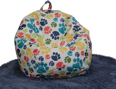 Zitzakhoes - Stoelhoes Bankhoes - Woonkamer Decoratie - Onzichtbare Ritssluiting - 60x75cm - Geel