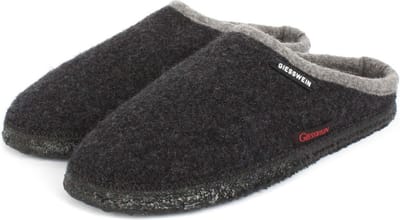 Giesswein Sloffen - Maat 38 - Unisex - zwart,grijs