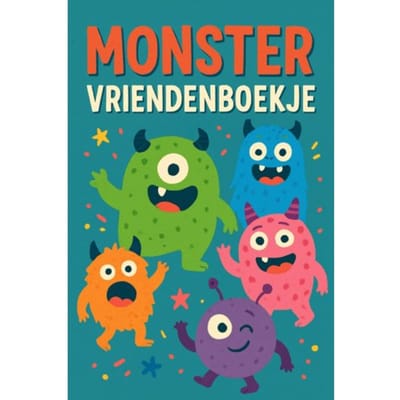 Monster Vriendenboekje - Andries B.V.