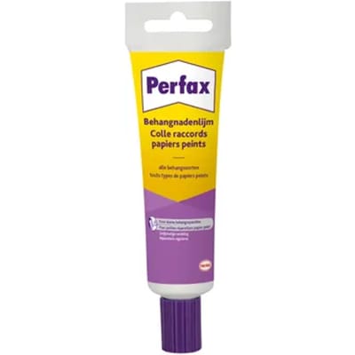 Perfax Behang randenlijm 60 g | Behang randenlijm| Hoge Precesie voor ultiem gebruiksgemak.