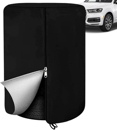 Bandencovers - Bandenhoezen - Banden Beschermen - Scheurvast Oxford Doek - Tot 28 Inch - Veelkleurig