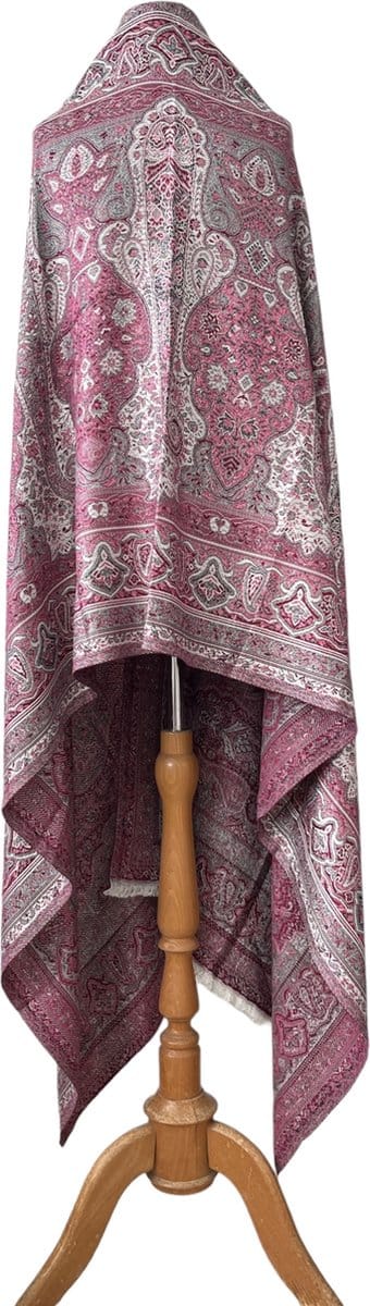 N3 Collecties Pashmina Zijden Sjaal Wrap Stole Omkeerbare Klassieke Kwasten Voor Vrouwen 70X180cm