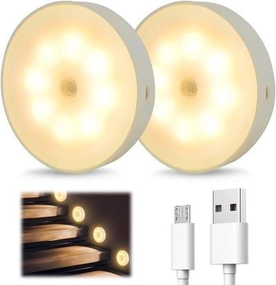 Draaibare LED Lamp met Bewegingssensor voor Binnen en Trappenhuis
