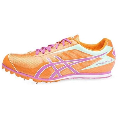 Asics Hyper LD Comfortabele Professionele Sport Duurzame Laag uitgesneden Hardloopschoenen Dames Hardloopschoenen Oranje G454Y-3034 41.5