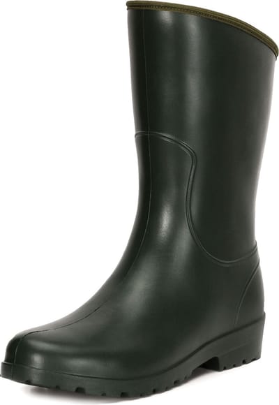 Ladeheid Dames Regenlaarzen - Gevoerd en Waterdicht - EVA - LA-DW-MooieShort - Groen - 36