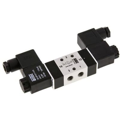 3/2 G1/8'' Bi-Stabiel Magneetventiel 12V DC 2.5-10bar/35.0-140psi Airtec