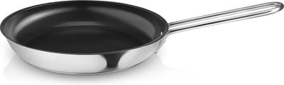 Eva Trio - Stainless Steel Slip-Let Ceramic Koekenpan Ø 24 cm - Roestvast Staal - Zilver