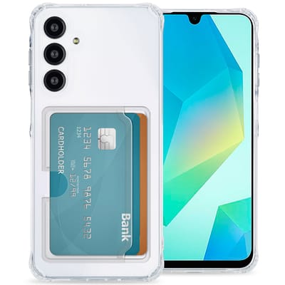 imoshion Hoesje met Pasjeshouder - Geschikt voor Samsung Galaxy A16 (4G) / A16 (5G) - Transparant