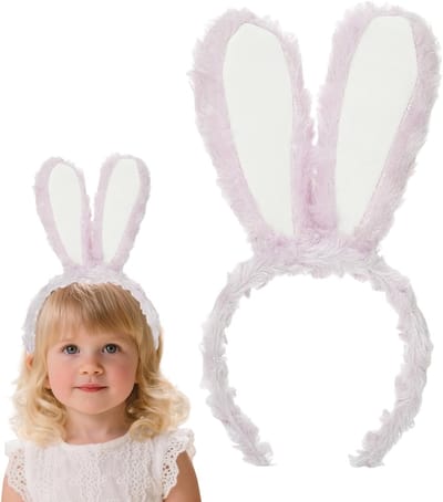 Bendbare en Lange Konijnenoren Haarband voor Pasen - Schattig Kostuum voor Volwassenen en Kinderen, Perfect voor Feestjes en Verkleedpartijen