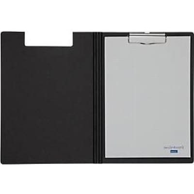 Maul MAULbalance schrijfmap, A4, klembreedte 8 mm, aanpasbaar, kan worden opgehangen, L 323 x B 234 x H 16 mm, karton, recyclebaar, zwart